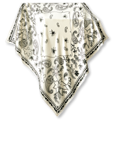 Pañuelo Bandana Gloriosa- Satén de Seda/ 65x65 - Scarfme | Bufandas, Pañuelos, Chales, Turbantes