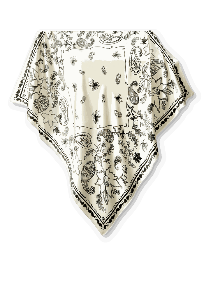Pañuelo Bandana Gloriosa- Satén de Seda/ 65x65 - Scarfme | Bufandas, Pañuelos, Chales, Turbantes