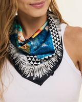 Pañuelo Cherokee- Twill de Seda/ 50x50 - Scarfme | Bufandas, Pañuelos, Chales, Turbantes