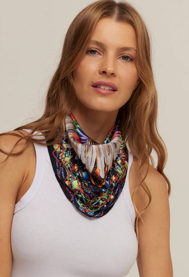 Pañuelo Cocar - Twill de Seda/ 65x65 - Scarfme | Bufandas, Pañuelos, Chales, Turbantes