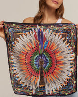 Pañuelo Cocar- Satén de Poliester/ 50x50 - Scarfme | Bufandas, Pañuelos, Chales, Turbantes