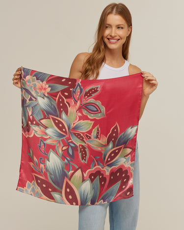 Pañuelo Destemor - Satén de Seda/ 65x65 - Scarfme | Bufandas, Pañuelos, Chales, Turbantes