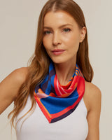 Pañuelo Fervo São Paulo- Satén de Poliester/ 50x50 - Scarfme | Bufandas, Pañuelos, Chales, Turbantes