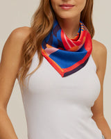 Pañuelo Fervo São Paulo- Satén de Poliester/ 50x50 - Scarfme | Bufandas, Pañuelos, Chales, Turbantes