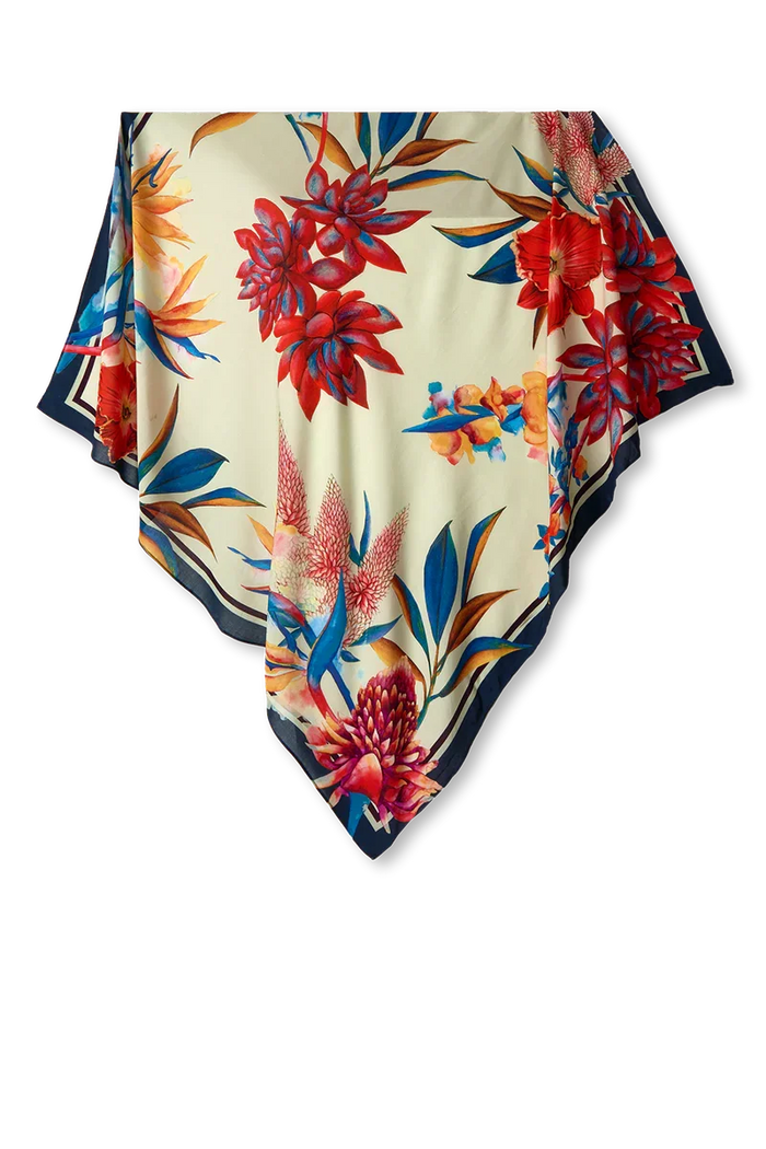 Pañuelo Turbante Floral Sunset- Viscose/ 90x90 - Scarfme | Bufandas, Pañuelos, Chales, Turbantes