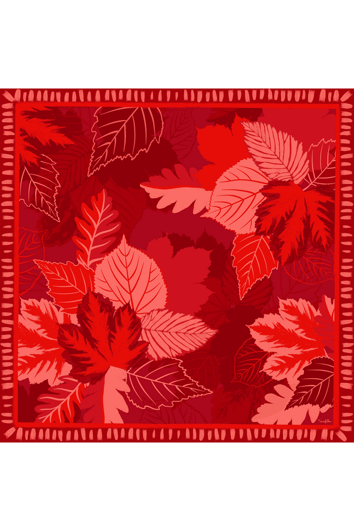 Pañuelo Intensidade Rojo- Satén de Poliester/ 40x40 - Scarfme | Bufandas, Pañuelos, Chales, Turbantes