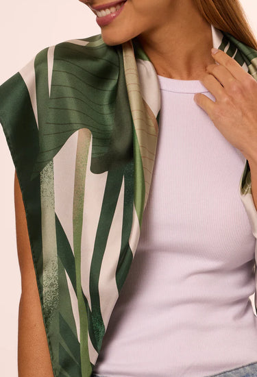 Pañuelo Lueji - Twill de Seda/ 90x90 - Scarfme | Bufandas, Pañuelos, Chales, Turbantes