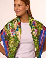 Pañuelo Nordeste - Twill de Seda/ 90x90 - Scarfme | Bufandas, Pañuelos, Chales, Turbantes