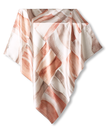 Pañuelo Patchwork Terroso- Twill de Seda/ 90x90 - Scarfme | Bufandas, Pañuelos, Chales, Turbantes