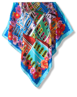 Pañuelo Pelourinho- Twill de Seda/ 90x90 - Scarfme | Bufandas, Pañuelos, Chales, Turbantes