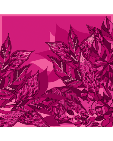 Pañuelo Ramos de Púrpura- Satén de Seda/ 90x90 - Scarfme | Bufandas, Pañuelos, Chales, Turbantes