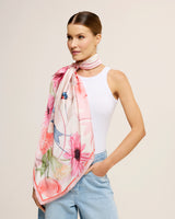 Pañuelo Outubro - Satén de Políester/ 90x90 - Scarfme | Bufandas, Pañuelos, Chales, Turbantes