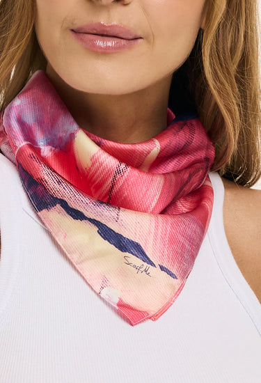 Pañuelo Submersa- Satén de Seda/ 40x40