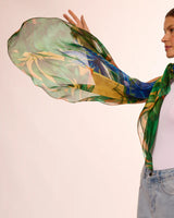 Max Pañuelo Brasil Tropical- Mousseline de Seda/ 130x130 - Scarfme | Bufandas, Pañuelos, Chales, Turbantes