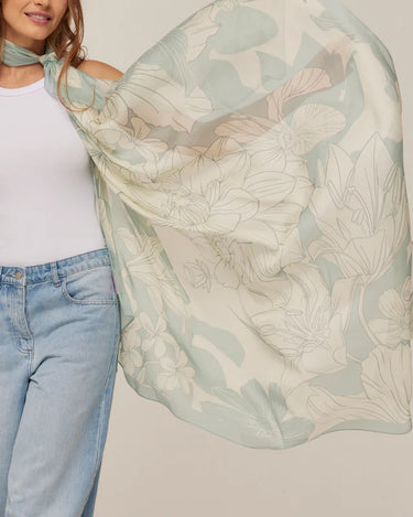 Max Panuelo Brisa de Verão- Mousseline de Seda/ 130x130 - Scarfme | Bufandas, Pañuelos, Chales, Turbantes