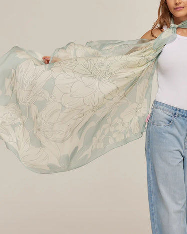 Max Panuelo Brisa de Verão- Mousseline de Seda/ 130x130 - Scarfme | Bufandas, Pañuelos, Chales, Turbantes