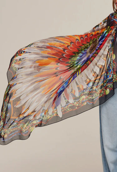 Max Pañuelo Cocar- Mousseline de Poliester/ 130x130 - Scarfme | Bufandas, Pañuelos, Chales, Turbantes