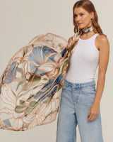 Max Pañuelo Marble Flowers - Mousseline de Seda/ 130x130 - Scarfme | Bufandas, Pañuelos, Chales, Turbantes