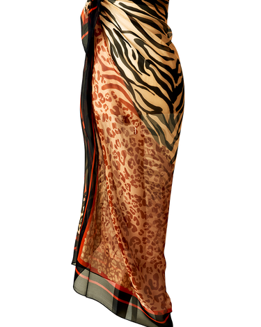 Max Pañuelo Print Selvagem- Mousseline de Seda/ 130x130 - Scarfme | Bufandas, Pañuelos, Chales, Turbantes