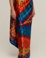 Pareo Amazonía Indígena - Satén de Seda/ 130x200 - Scarfme | Bufandas, Pañuelos, Chales, Turbantes