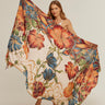 Pareo Marble Flowers- Viscose/ 130x200 - Scarfme | Bufandas, Pañuelos, Chales, Turbantes