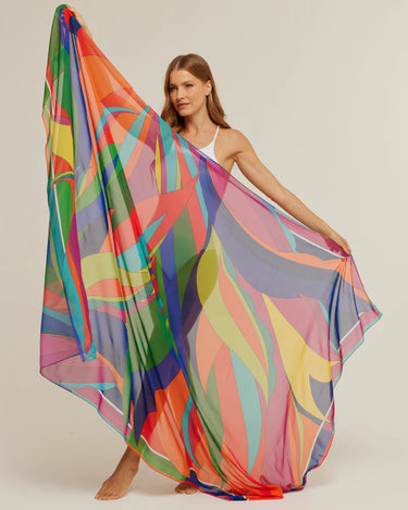 Pareo Neiva- Georgete de Poliester/ 130x200 - Scarfme | Bufandas, Pañuelos, Chales, Turbantes