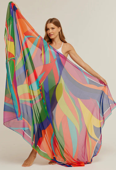 Pareo Neiva- Georgete de Poliester/ 130x200 - Scarfme | Bufandas, Pañuelos, Chales, Turbantes