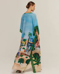 Kaftan Morro da Favela- Largo/ Seda - Scarfme | Bufandas, Pañuelos, Chales, Turbantes