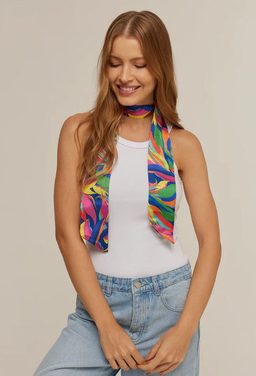 Twilly Neiva- Satén de Poliester/ 8x130 - Scarfme | Bufandas, Pañuelos, Chales, Turbantes